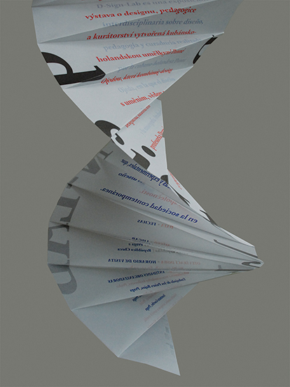 DNA poster unfolded